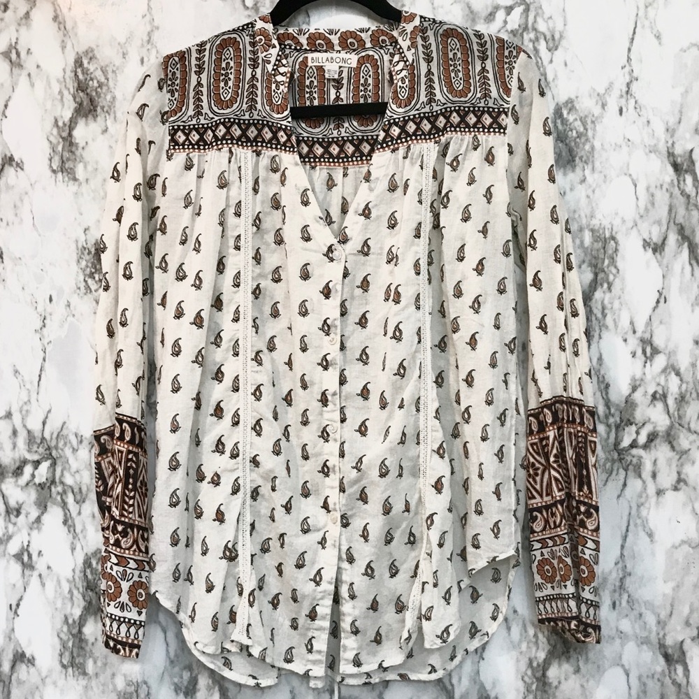 Billabong | Boho Paisley Top (M)
